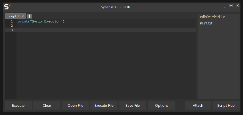 Synapse X Theme