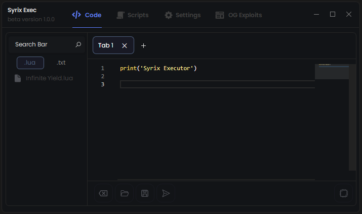 Syrix Executor